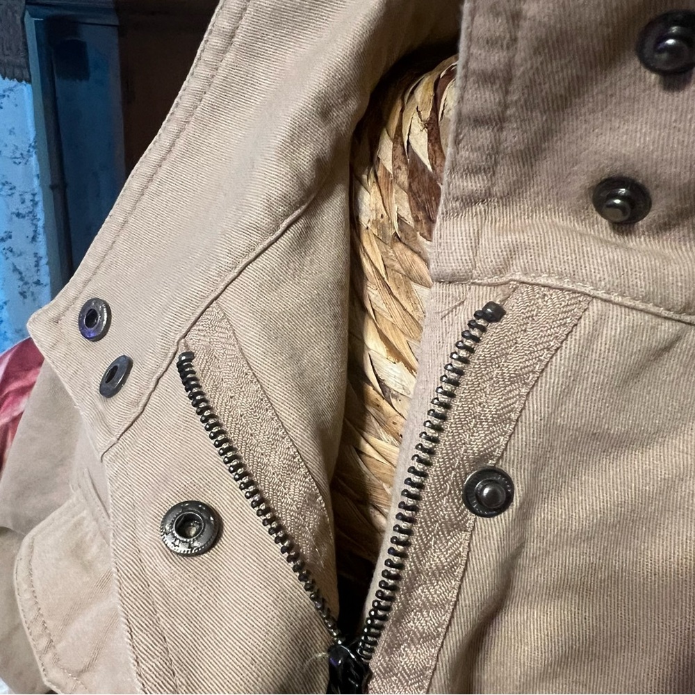 Men's Tan Utility Field Jacket - Picture 14 of 15